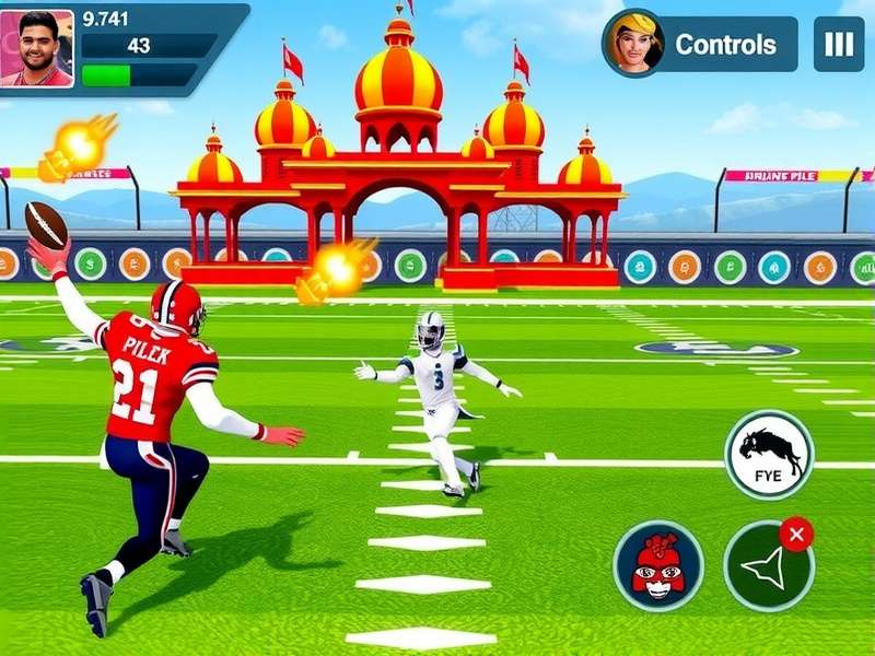 NFL Hindustan Frenzy Indian Festival Event